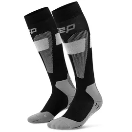 CEP Ski Merino Kompressionssocken Tall 3.0 Black/Grey 45-48