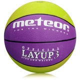 Meteor Layup Kinder Mini Basketball ideal auf die Jugend Kinderhände - von 4-8 Jährigen abgestimmt idealer Basketball für Ausbildung weicher Basketball mit griffiger Oberfläche