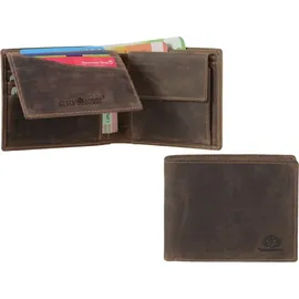 GREENBURRY Vintage Geldbörse Herren braun