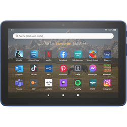 AMAZON Fire HD 8 Tablet (2022), Tablet, 32 GB, Zoll, Blau