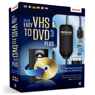 Corel Roxio Easy VHS to DVD 3 Plus Videoschnittsoftware, Postzustellung
