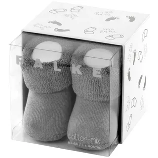 Falke Baby Socken Erstling 10612-3400 50-56 - Light Grey - 50-56