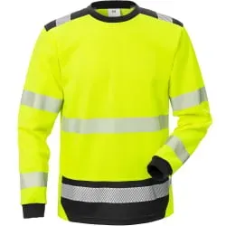 Fristads® Warnschutz Langarmshirt 7724 THV, Stiby mit UV-Schutz 1 Stück, Größe: M