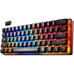 SteelSeries Apex Pro Mini Wireless Gaming-Tastatur – Die weltweit schnellste Tastatur mit 60% Formfaktor und anpassbaren Ansprechverhalten