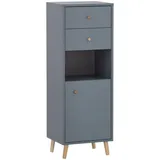 Schildmeyer Bjarne Highboard Holzwerkstoff, Fjord, 40,3 x 33 x cm