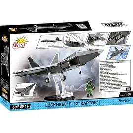 Cobi Armed Forces 5855 Lockheed F-22 Raptor