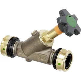 Viega Schrägsitzventil mit SC Easytop 5337.5 in 25mm Siliziumbronze
