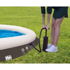 Happy People Quick Up Pool Set 450 x 106 cm inkl. Filterpumpe