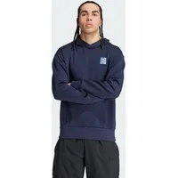 Adidas Ajax Seasonal Doubleknit Hoodie Legend Ink XS