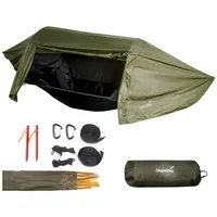 Skandika Hängemattenzelt Rian | Hängematte Outdoor mit Moskitonetz, | Ultraleicht,