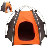 Glixoft Tragbare Haustierzelte, Zusammenklappbar, Für Katzen, Camping, Hundezelt, Haustierspielhaus, Anti-ultraviolett-Zelt, Reisehaustierhäuser Für Hunde Und Katzen