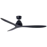 LUCCI Whitehaven 142 cm Deckenventilator Schwarz