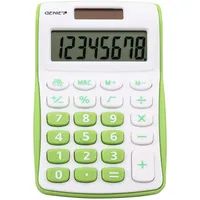 GENIE Taschenrechner 120 G weiß/grün