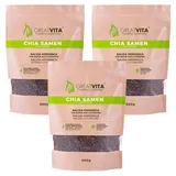 GreatVita Chia Samen, (1 x 2400g) naturbelassen ohne Gentechnik