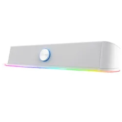 Trust Thorne In RGB-Farben beleuchtete Soundbar - Weiß