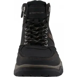 Tom Tailor Schnürstiefel Herren Schwarz 44