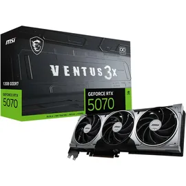 MSI GeForce RTX 5070 Ventus 3X OC 12 GB GDDR7