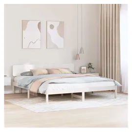 vidaXL 180 x 200 cm Weiß