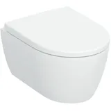 Geberit iCon Set Wand-WC mit WC-Sitz Weiß KeraTect