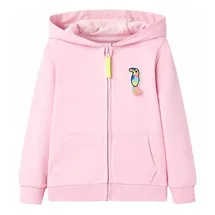 vidaXL Kinder-Kapuzenpullover Hellrosa 92