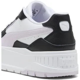 Puma Karmen II Idol Sneaker, White-Lilac Frost Black, 42 EU