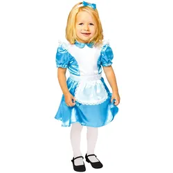 Mini Alice im Wunderland Kostüm - Baby-6-12-Monate