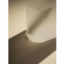 Muuto Ridge Vase, 35 cm, weiß