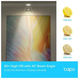 TP-Link Tapo L630 GU10 (2 Stück) Intelligente LED Lampe, RGB