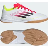 Adidas F50 League IN Fußballschuh WEISS|SCHWARZ|GELB 34