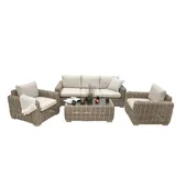 bellavista - Home & Garden® Havana Gartenlounge Set 4-tlg. beige