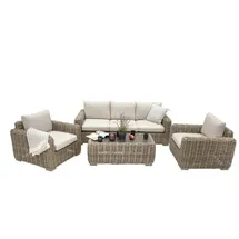 bellavista - Home & Garden® Havana Gartenlounge Set 4-tlg. beige