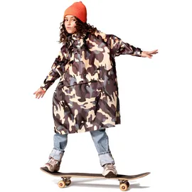 RAINKISS Regenponcho Jungle Camo Braun 120