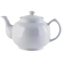 Price & Kensington Teekanne weiß, B:16cm H:14cm, Steingut, Kannen, Steingut