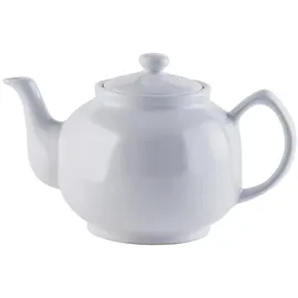 Price & Kensington Teekanne weiß, B:16cm H:14cm, Steingut, Kannen, Steingut