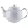 Price & Kensington Teekanne weiß, B:16cm H:14cm, Steingut, Kannen, Steingut