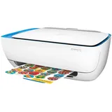 HP DeskJet 3639 Tintenstrahl All-in-One Drucker 3in1 Instant Ink, kompatibel, F5S43B - Blau/Weiß