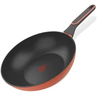 Tasty Antihaft-Wokpfanne Tasty Heat Flame, 28 cm – Aluminium, Geeignet für alle Herdarten inkl. Induktion, Antihaftbeschichtung – Designed in Germany