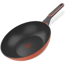 Tasty Antihaft-Wokpfanne Tasty Heat Flame, 28 cm – Aluminium, Geeignet für alle Herdarten inkl. Induktion, Antihaftbeschichtung – Designed in Germany
