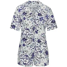 s.Oliver Shorty Pyjama blau/mint 44/46