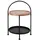 Leitmotiv Beistelltisch Ø 39 x 55 cm Schwarz