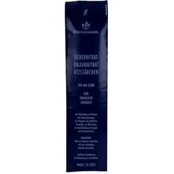 SILBERNITRAT-Kaliumnitr.Ätzstäb.Ätzstift 200mm st.
