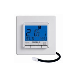 Eberle FIT 3L - UP-Uhrenthermostat, Displayfarbe blau