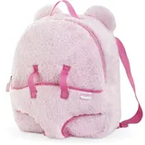 Corolle Puppenzubehör Plüschrucksack und Trage Rosa MPNR