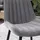 Vicco Esszimmerstuhl Ravlo Polyester grau/schwarz 2er Set