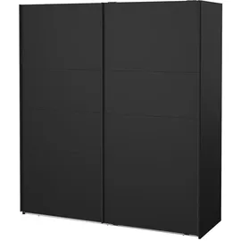 Tvilum Schiebetürenschrank Catania 201 x 179 x 67 cm Schwarz