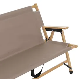 MCW Bambus Campingbank 117 x 0 x 0 cm Weiß