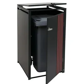 Proregal Mülltonnenverkleidung 122 x 68 x 84 cm anthrazit