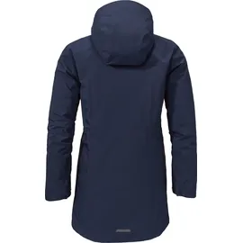 Schöffel 3in1 Parka Barth Damen Doppeljacke, blau - 38