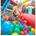Mehrfarbig Kunststoff 6x6x6 unisex kinder Spielzeug Kinderspielzeug Bällebad