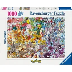 Puzzle - Pokémon - Challenge Pokémon Puzzle - 1000 Teile